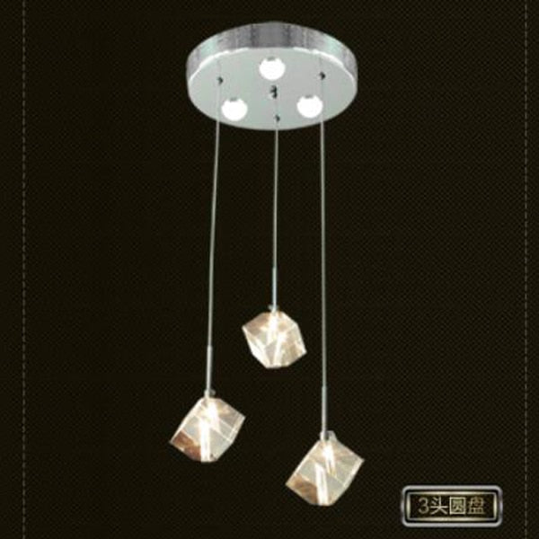 LED Diamonds in the Sky Polished Crystal Pendant SKU# LIG0044